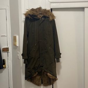UO Members Only Faux Fur Lined Parka
